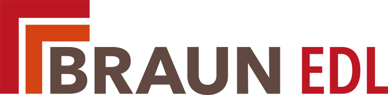 Logo Braun mit weiss
